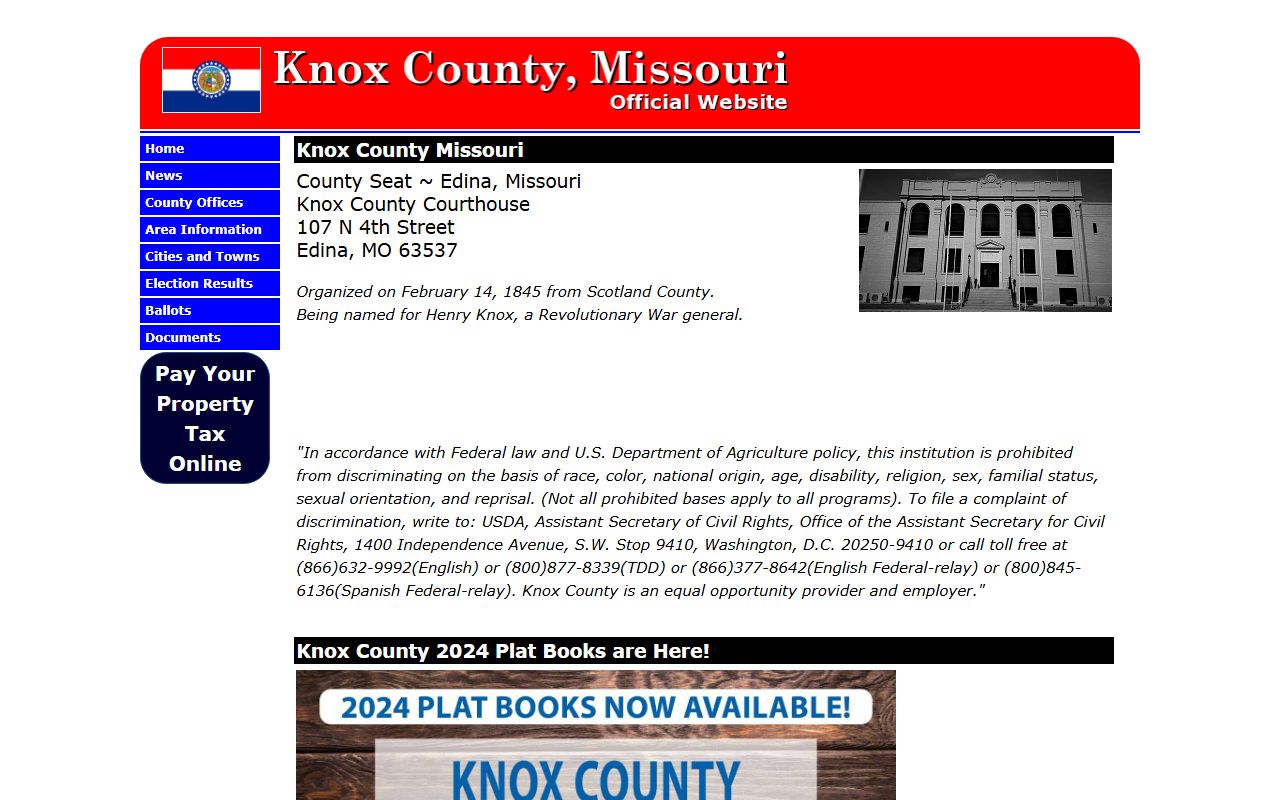 Knox County inmate population county homepage record source